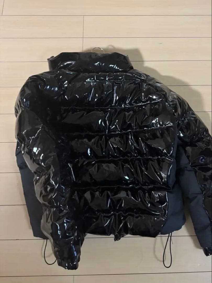 希少NIKE エナメルダウンジャケット Sサ イズ 光沢pxrge 着用 未使用