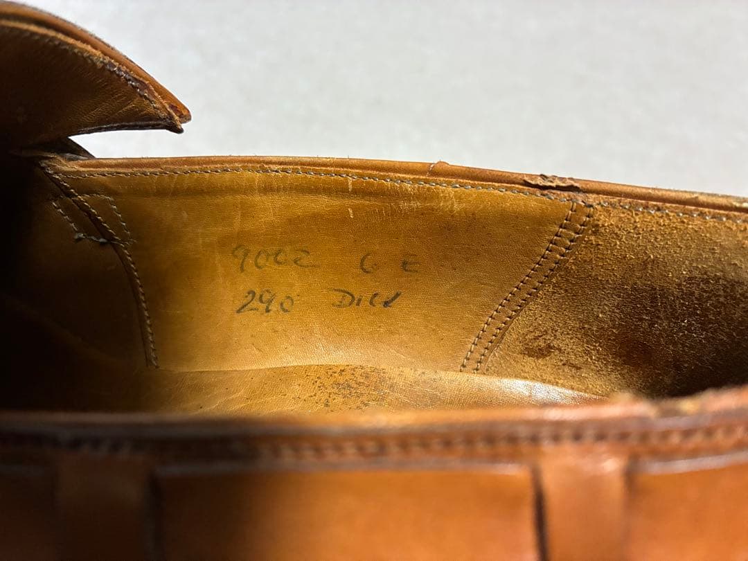 K*J様 希少　JOHN LOBB DICK ライトブラウン　6E