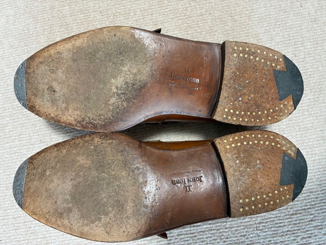 K*J様 希少　JOHN LOBB DICK ライトブラウン　6E