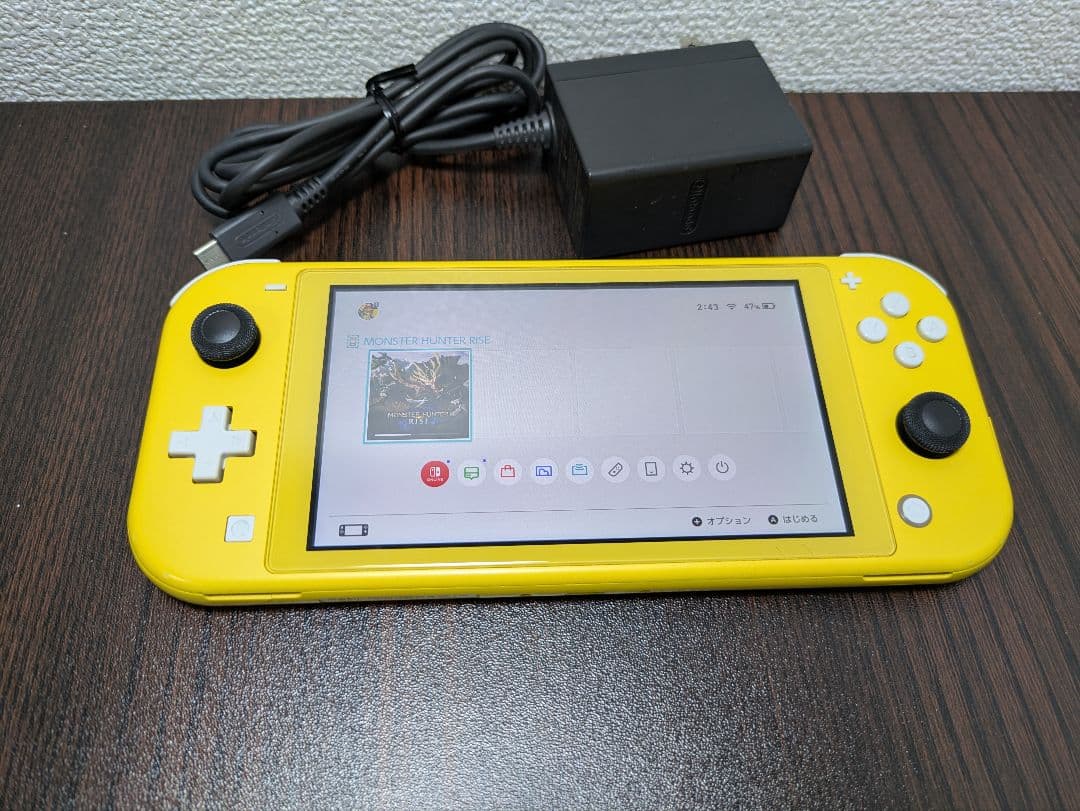 Nintendo Switch Lite イエロー 本体 ACアダプター付き - メルカリ