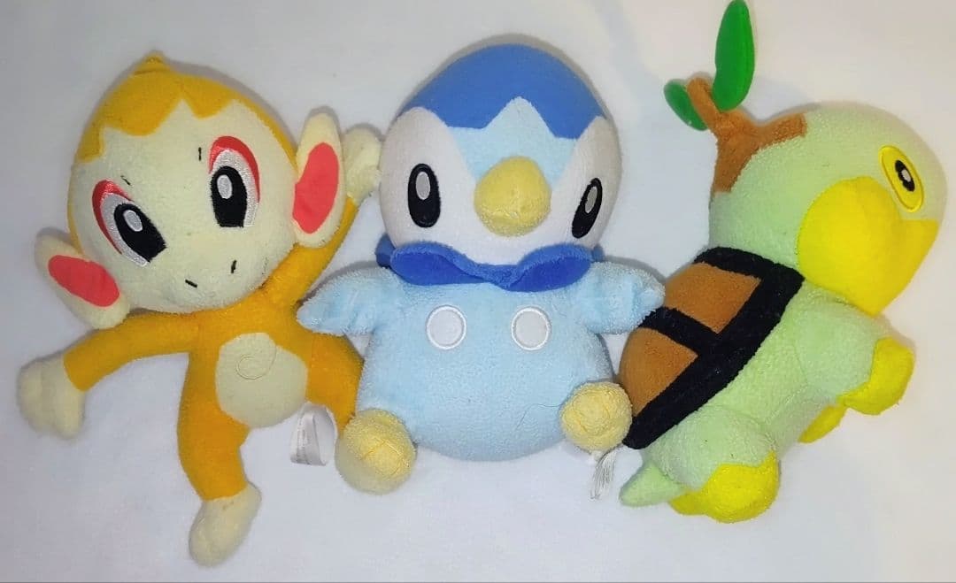 ポケモンセンター ぬいぐるみ ヒコザル ポッチャマ ナエトル 2006年