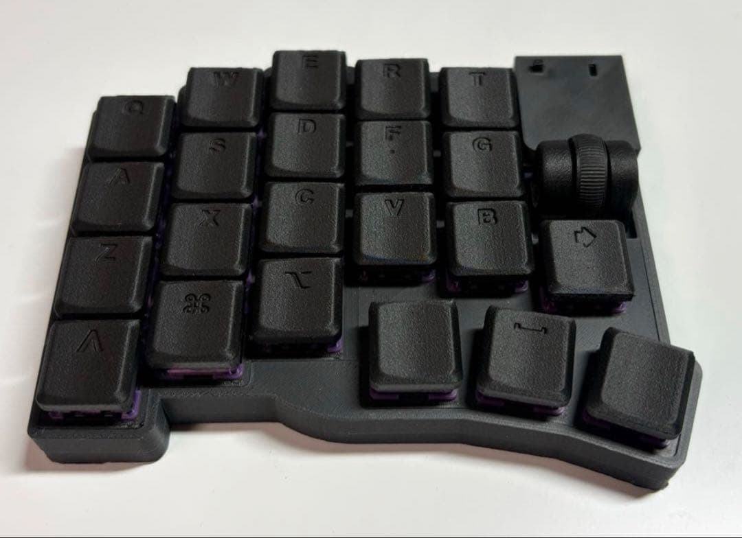 17mm狭ピッチ BT無線KeyballBLE 42keys 完成品 - メルカリ