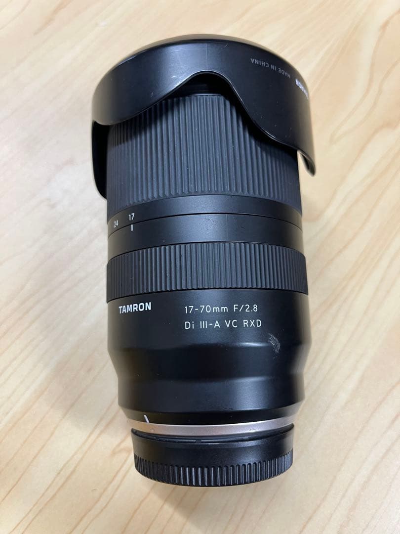 TAMRON 17-70mm F2.8Di III-A VC RXD xマウント Tamron 17-70mm F/2.8 Lens for Sony E - Fast Aperture Zoom