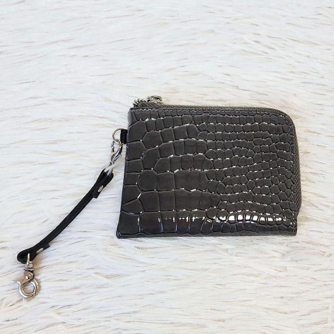 《未使用》ABISTE アビステ ビジュー付き ウォレット ショルダーバック