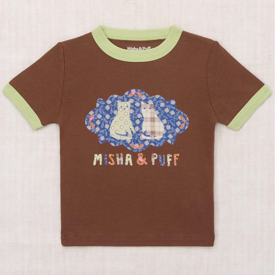新品未使用タグ付き】Misha & Puff リンガーCAT TEE 4y - メルカリ