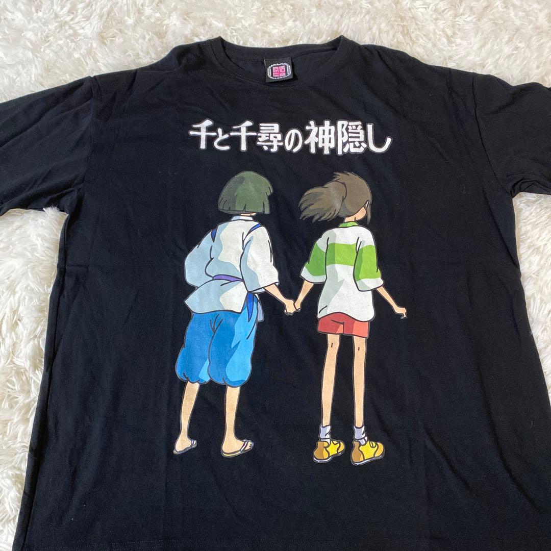 公式 千と千尋の神隠し Tシャツ ブラック ジブリ 黒 オフィシャル