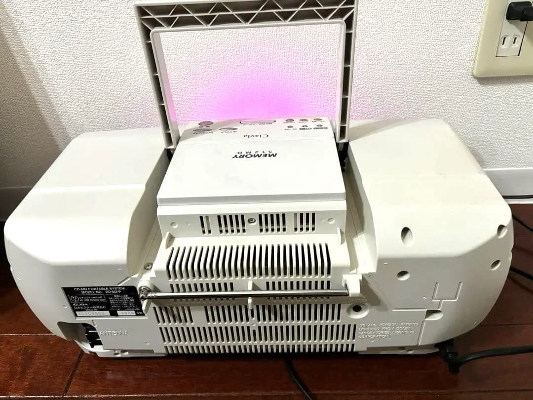 CD-MDラジカセビクターVictor ClaviaクラビアRD-M2 Pピンク - メルカリ