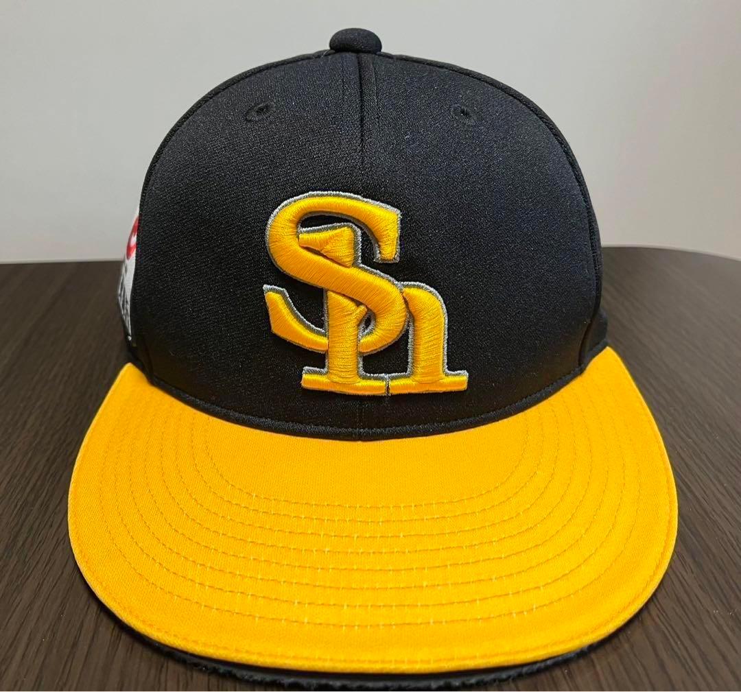 福岡ソフトバンクホークスキャップ 野球支給品 サイズ55