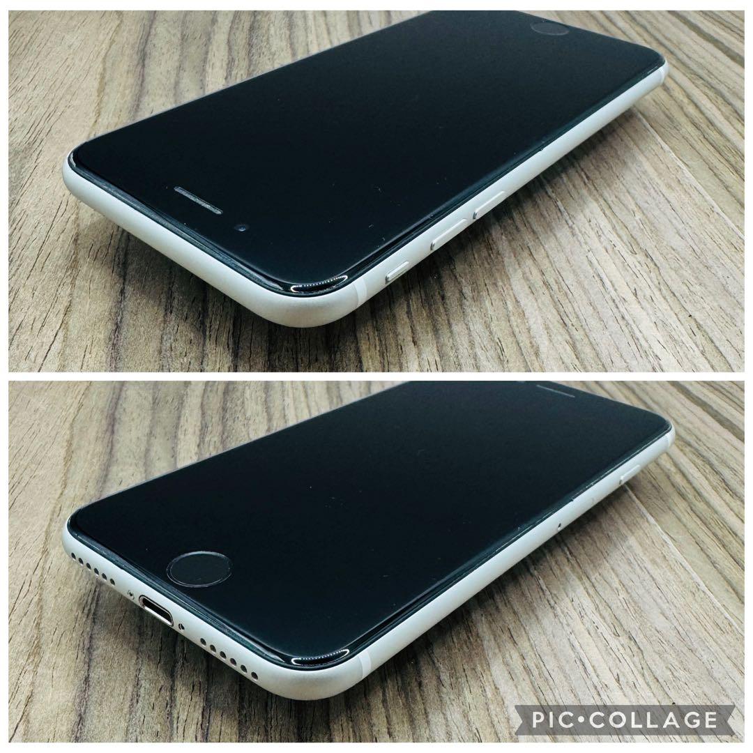 美品】iPhoneSE2 ホワイト 128GB SIMフリー 新品大容量電池 - メルカリ