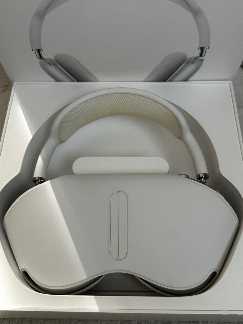 【美品】APPLE 【AirPods 】Max シルバー 正規品Airpods Max シルバー動作確認済み AirPods Max シルバー