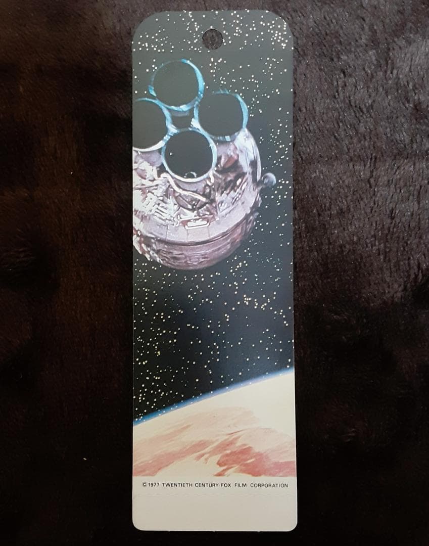 スター・ウォーズ　しおり②（脱出ポッドと惑星タトゥイーン）森永製菓　おまけ スター・ウォーズ しおり②（脱出ポッドと惑星タトゥイーン）森永製菓