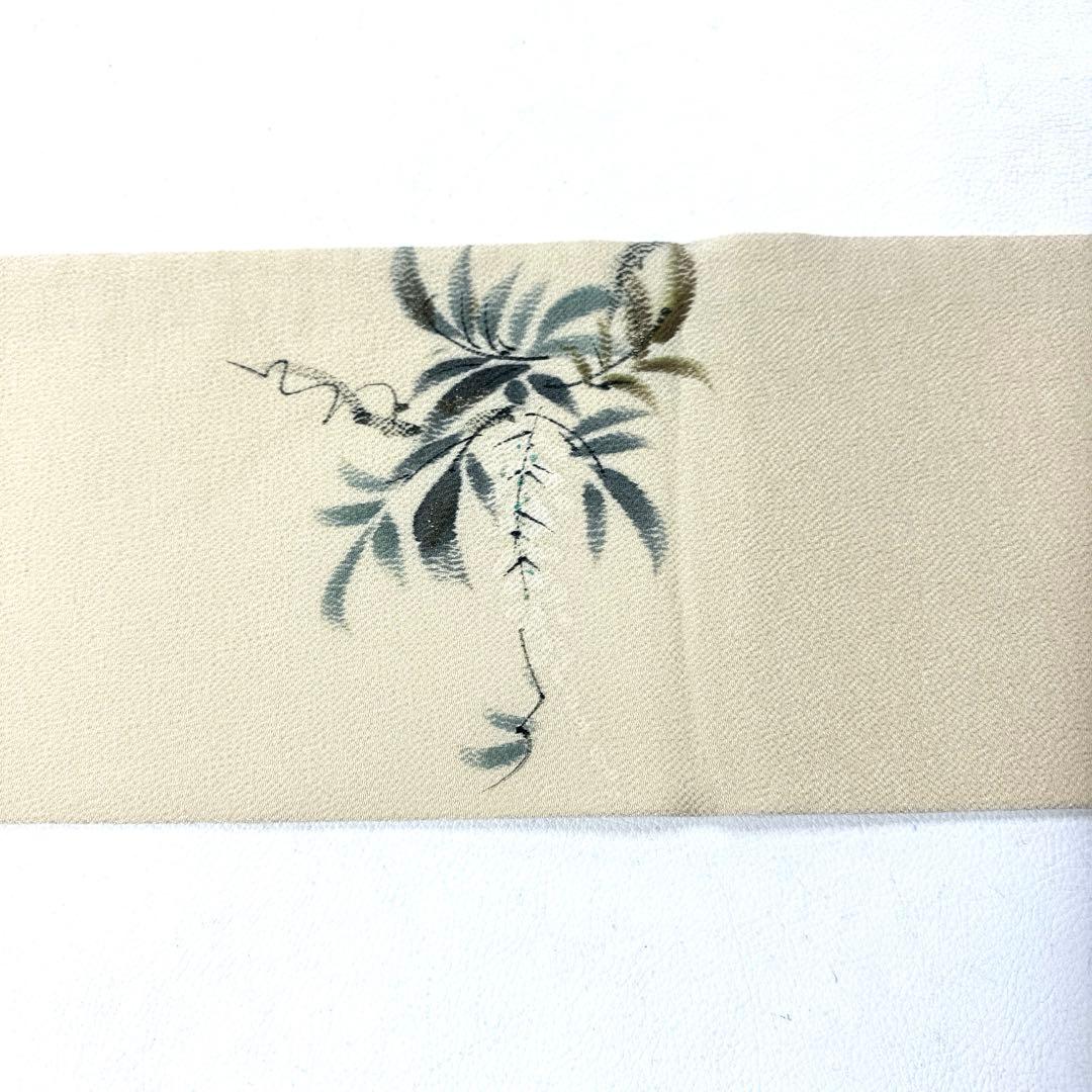 専用帯6254 ○高級 正絹 名古屋仕立て 名古屋帯 藤の花 - メルカリ