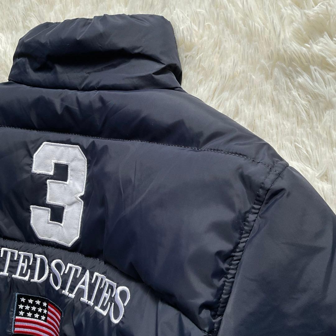 希少✨90's ポロラルフローレン ポニー イギリス国旗 ダウンジャケット