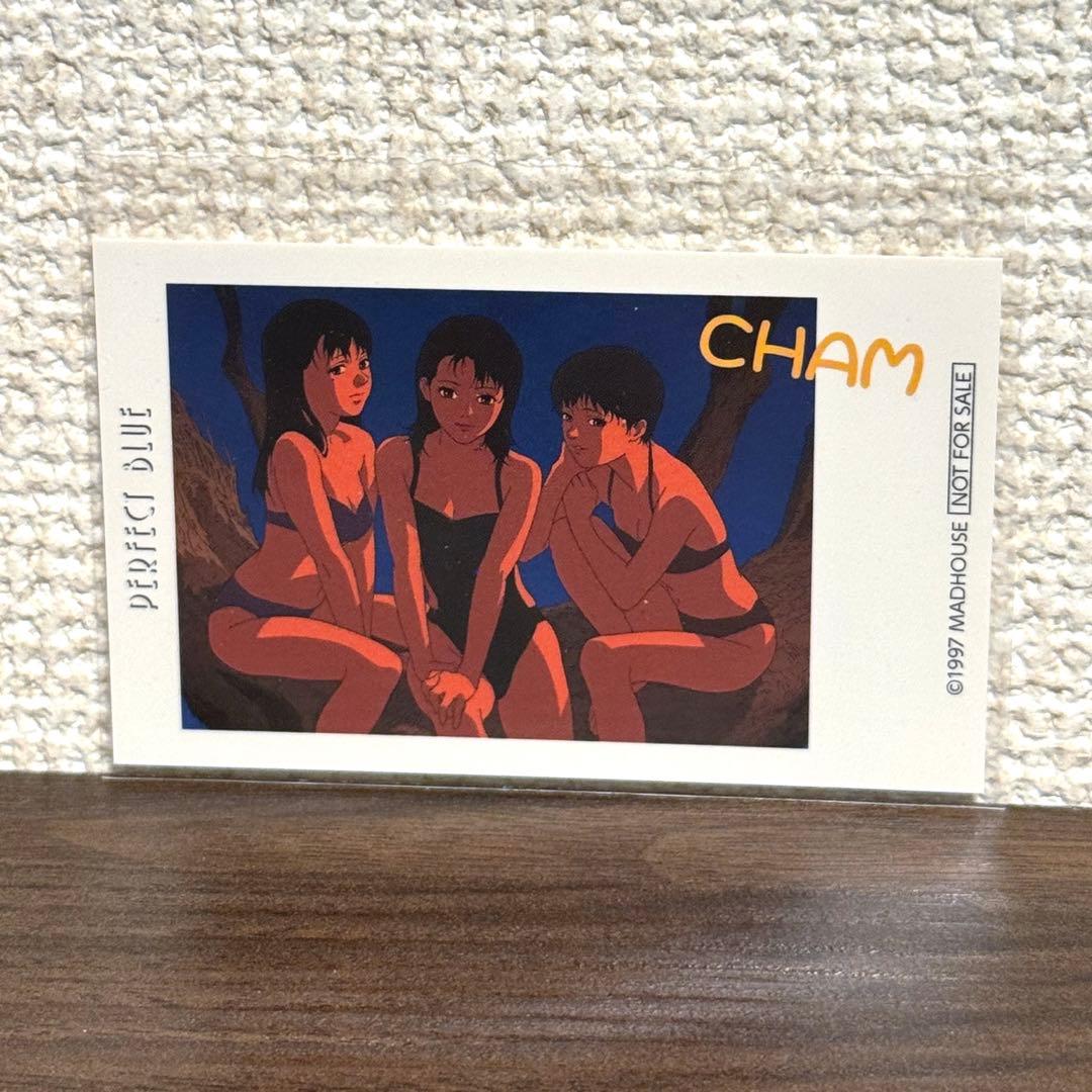 PERFECT BLUE パーフェクトブルー チェキ風カード 今敏 正規品 希少