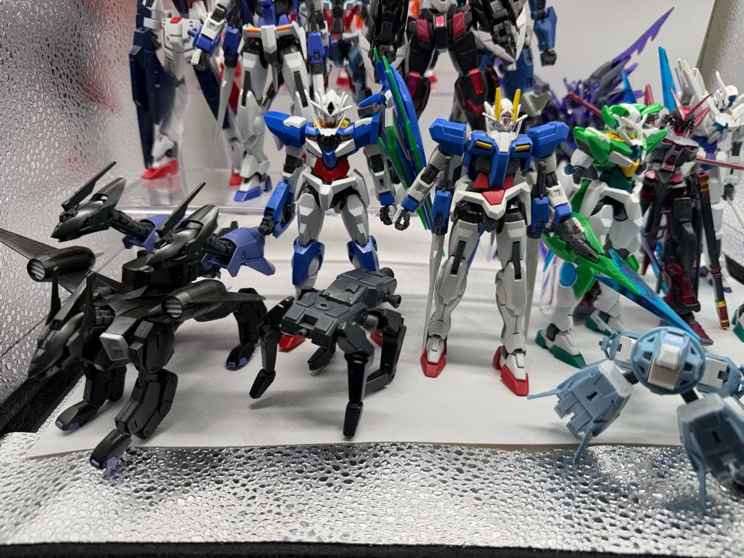 HG 1/144 シアクアンタ、ダブルオー ビルド系 ガンプラまとめ売り