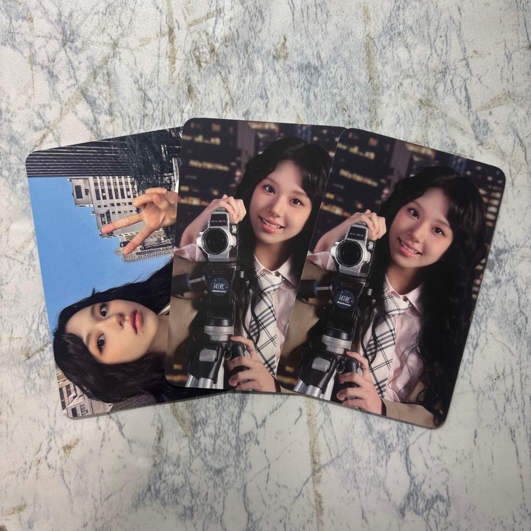 TWICE チェヨン シーグリ2024 トレカ 3枚セット everline特典 - メルカリ