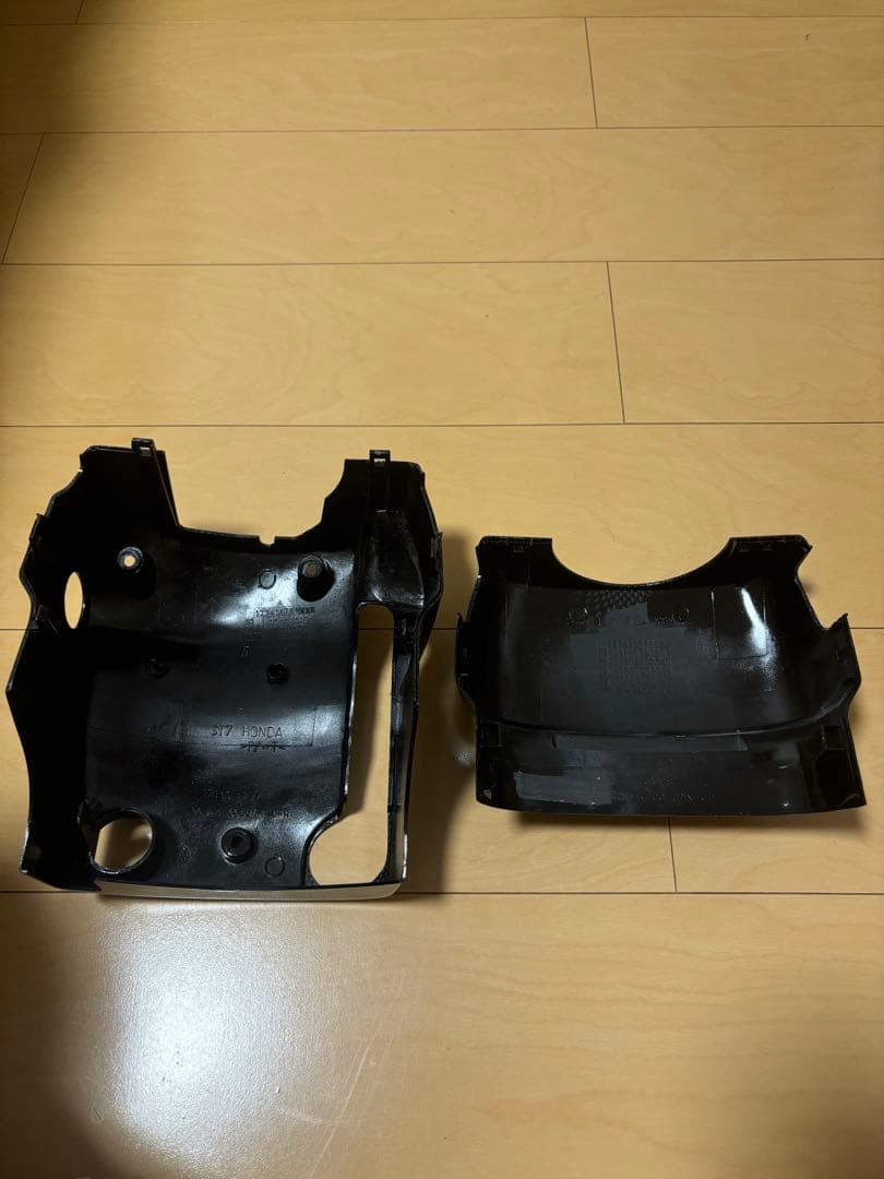 インテグラ DC2 TypeR カーボン調 ステアリングコラム 上下セット