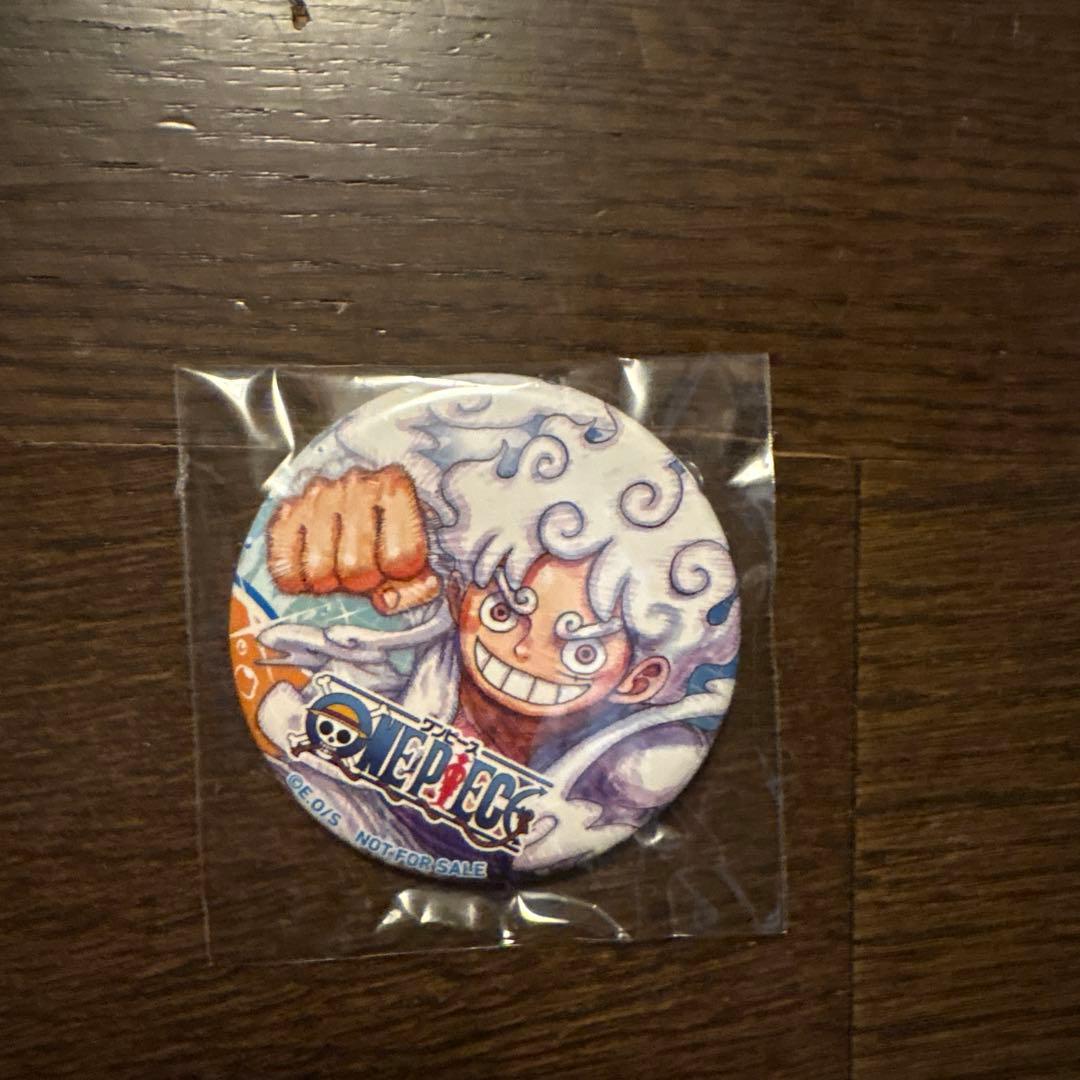 ジャンプビクトリーカーニバル2024 ワンピース ルフィ ニカ 缶バッジ