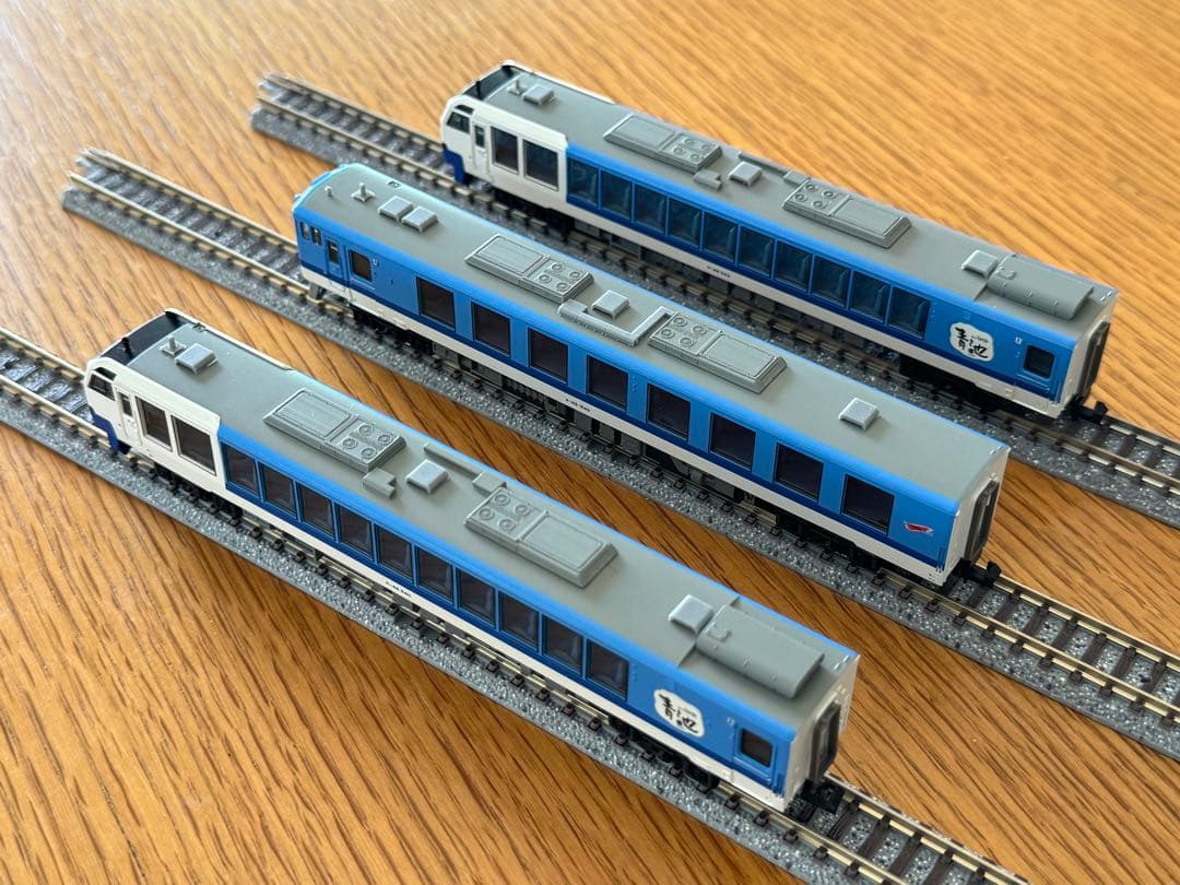 希少美品 マイクロエースA6461 キハ48 リゾートしらかみ青池編成3両