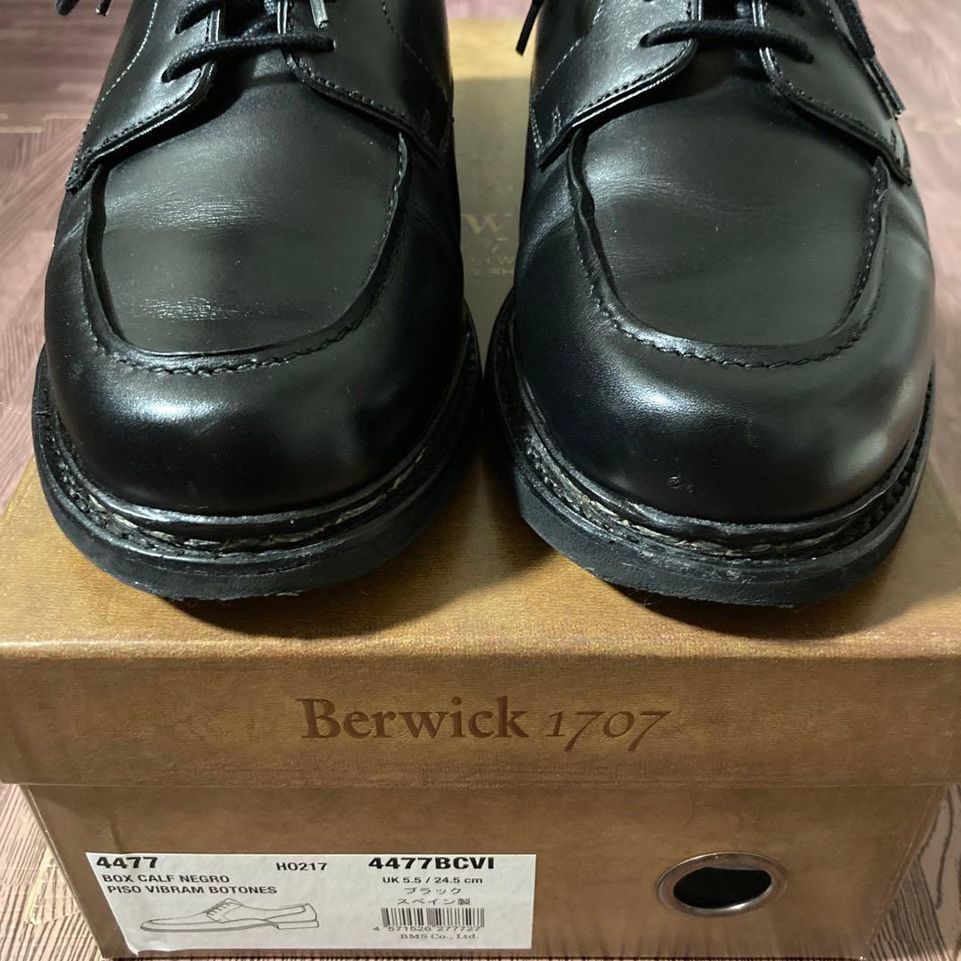 Berwick 4477BCVIBK Uチップ 24.5cm/UK5.5 - メルカリ