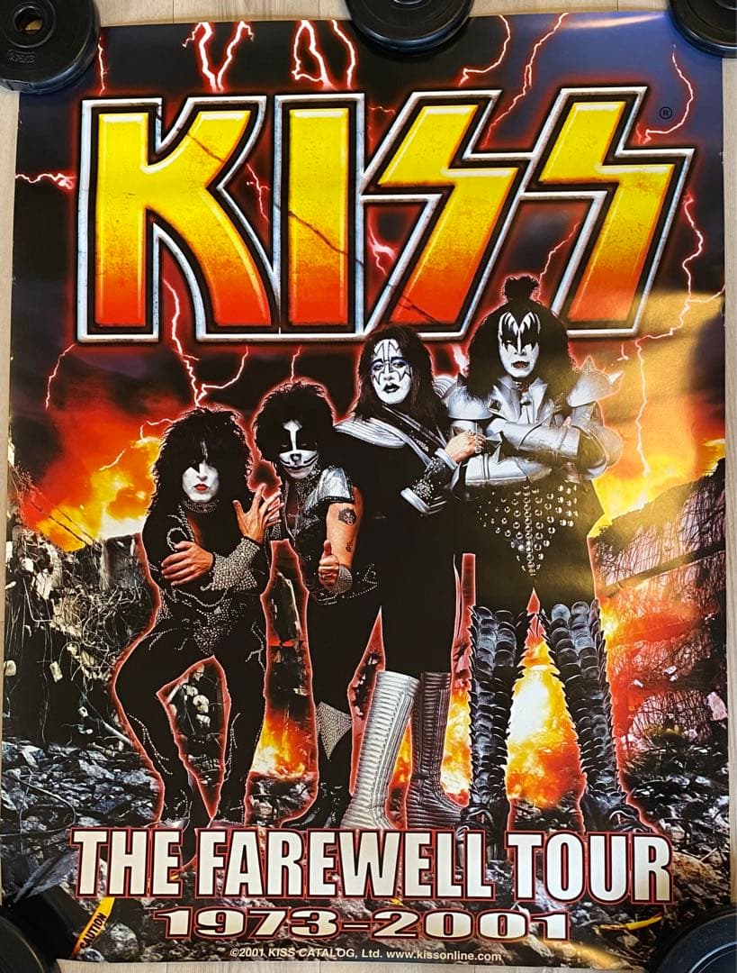 KISS /フェアウェル ツアー ポスター / 94×71 / 美品 / レア - メルカリ