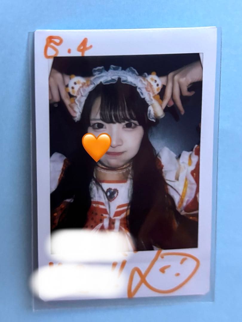 iLiFE 小熊まむ コメントあり チェキ - メルカリ