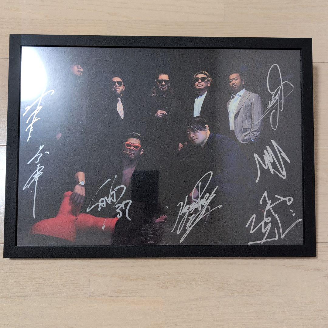 新日本プロレス　ハウスオブトーチャー　直筆サイン入りポートレート　A3サイズ 新日本プロレス ハウスオブトーチャー 直筆サイン入りポートレート A3