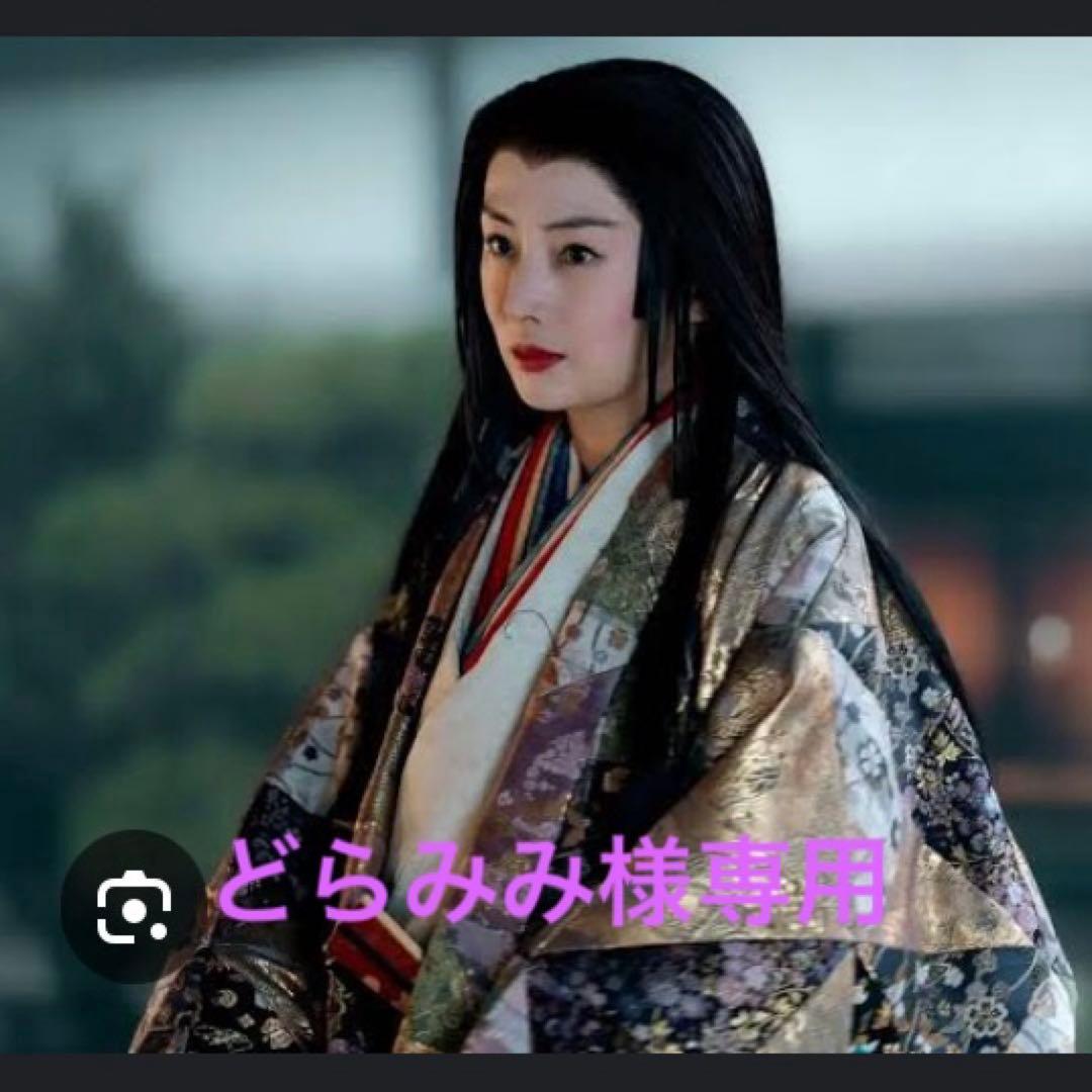 垂髪、辰巳8号サイズ、中古日本髪かつら、舞踊かつら 辰巳8号サイズ かんざし付き 辰巳商会 大衆演劇、日本髪かつら、ケース