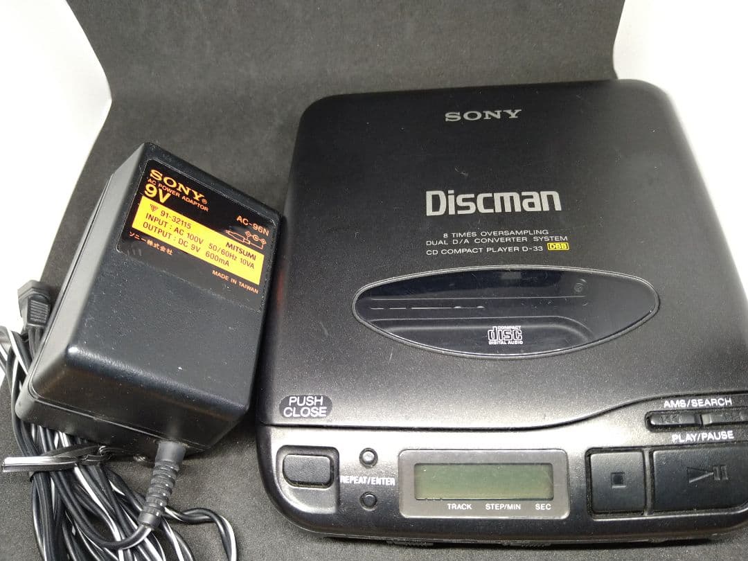 SONY Discman D-33 ディスクマン ポータブルCDプレーヤー - メルカリ