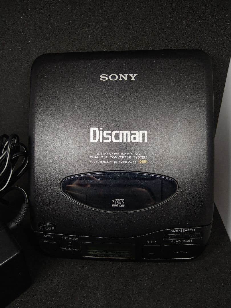 SONY Discman D-33 ディスクマン ポータブルCDプレーヤー - メルカリ
