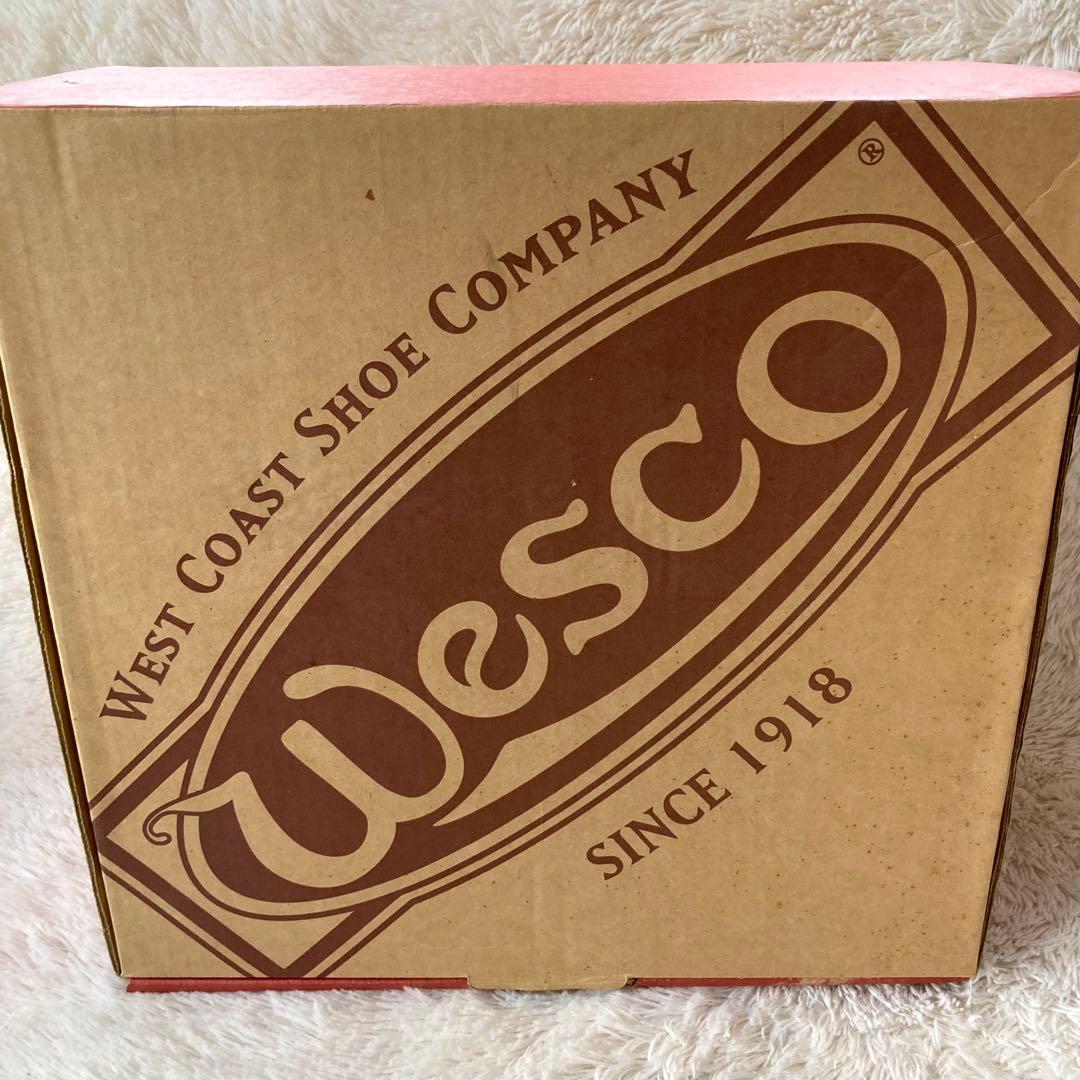✨希少•極美品✨ウエスコ Wesco ウエスタンブーツ 黒 4.5E 廃盤 本革