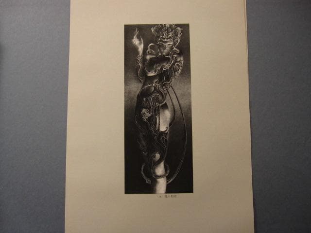 建石修志変形譚限定300部オリジナルリトグラフlithograph一葉