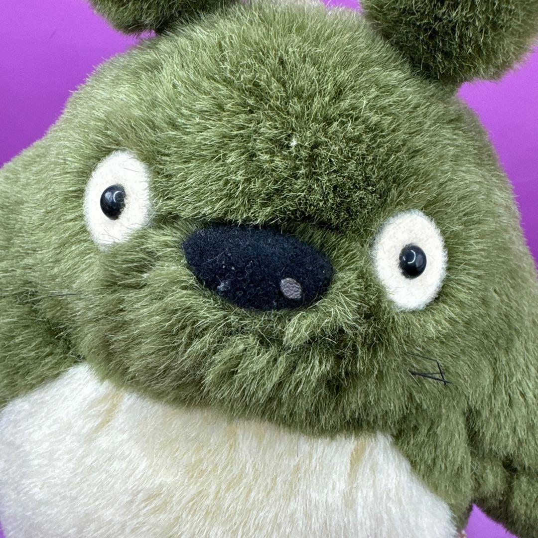 となりのトトロ♡貫禄のあるトトロ 緑色ぬいぐるみ サンアロー - メルカリ