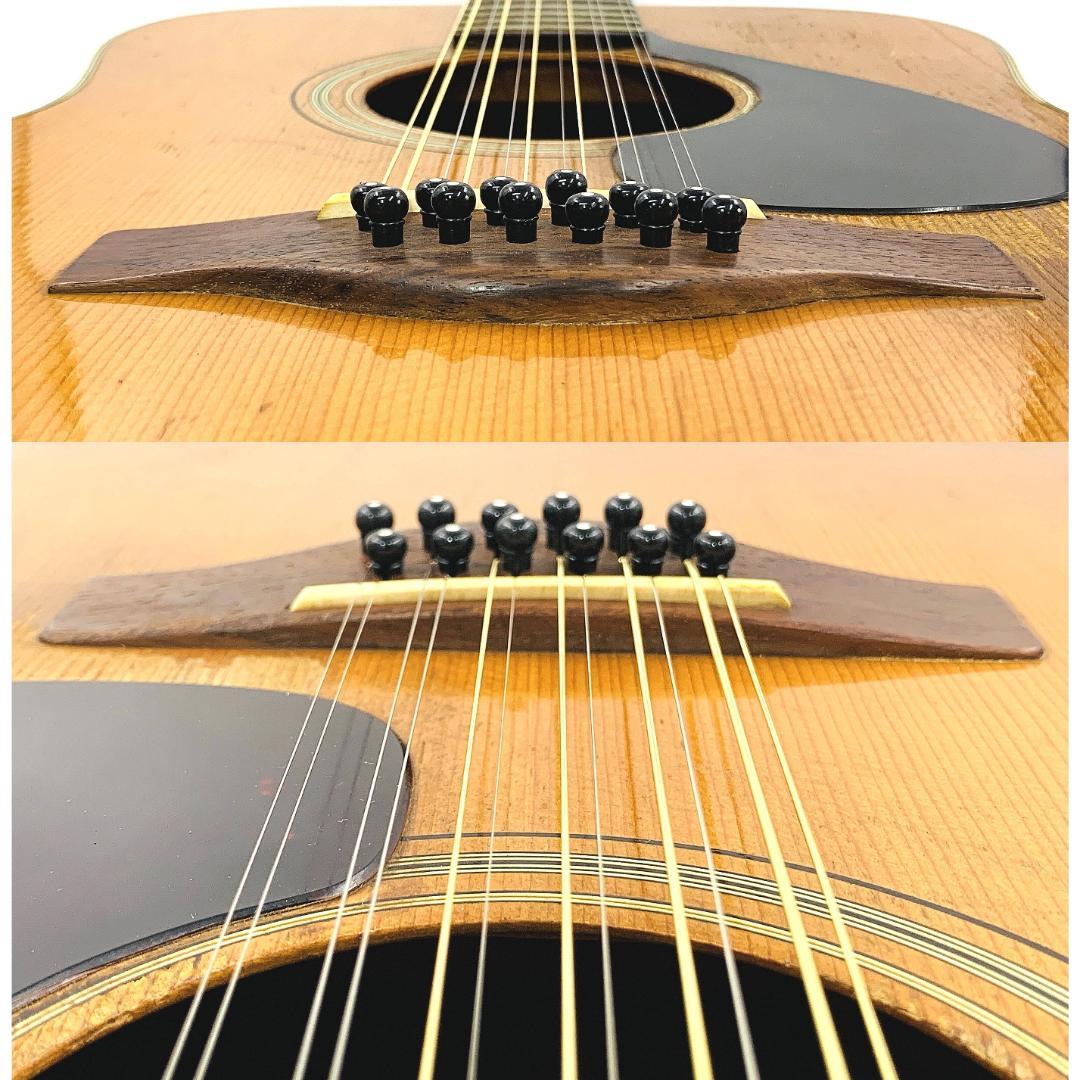 名機 赤ラベル ヤマハ FG-230 12弦ギター ハードケース付き【整備品