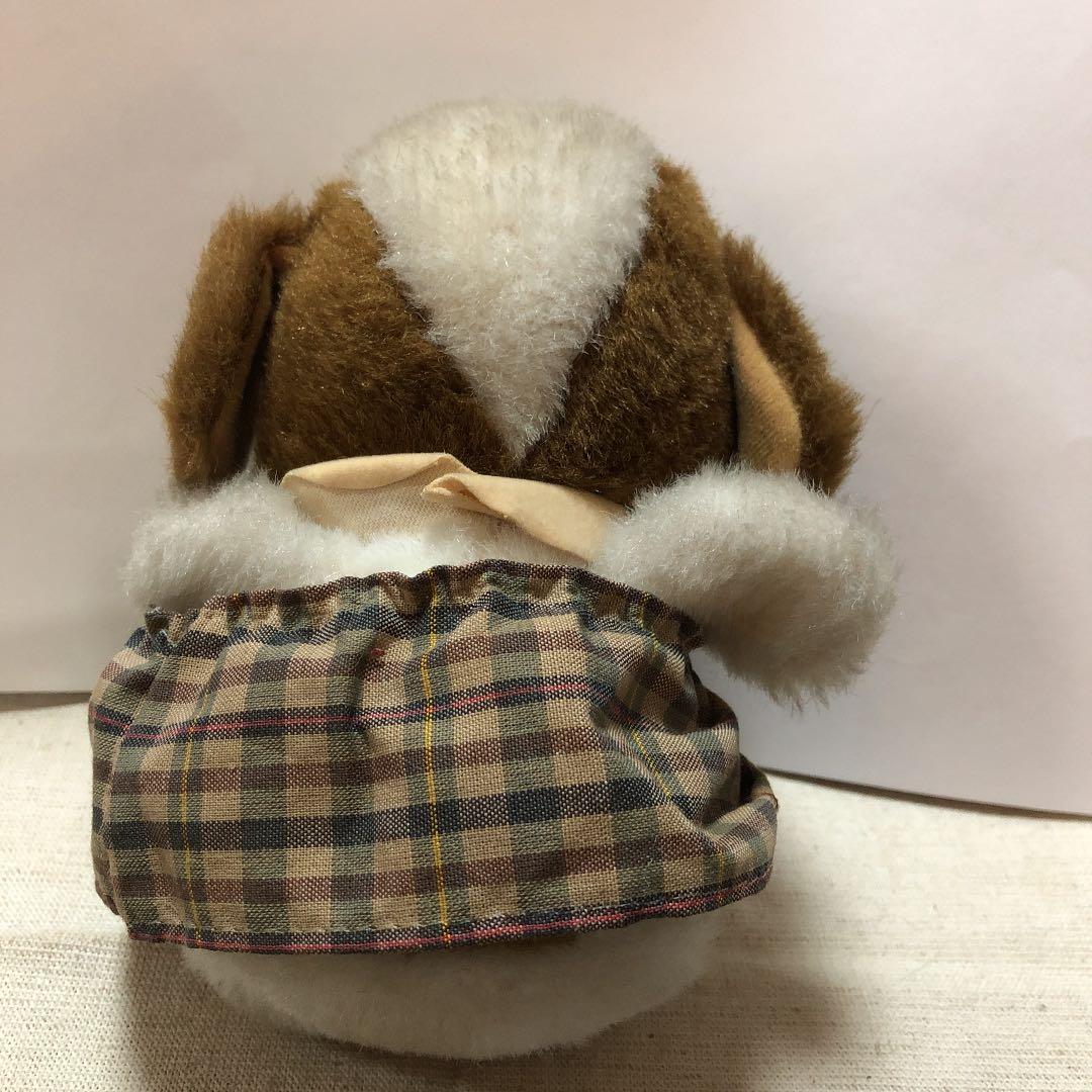 昭和レトロ サンアロー 夢の回転木馬 いぬ ぬいぐるみ 中古品 ①