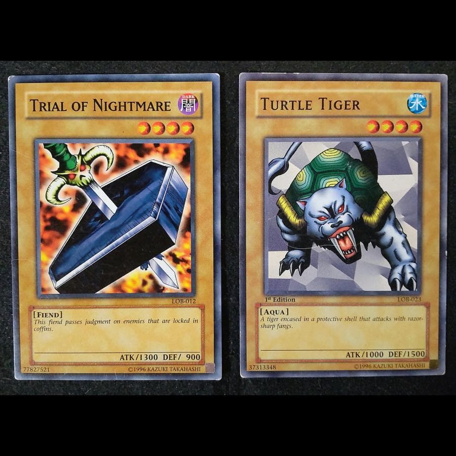 遊戯王カード】英語版：地獄の裁判 タートル・タイガー 計2枚【バラ