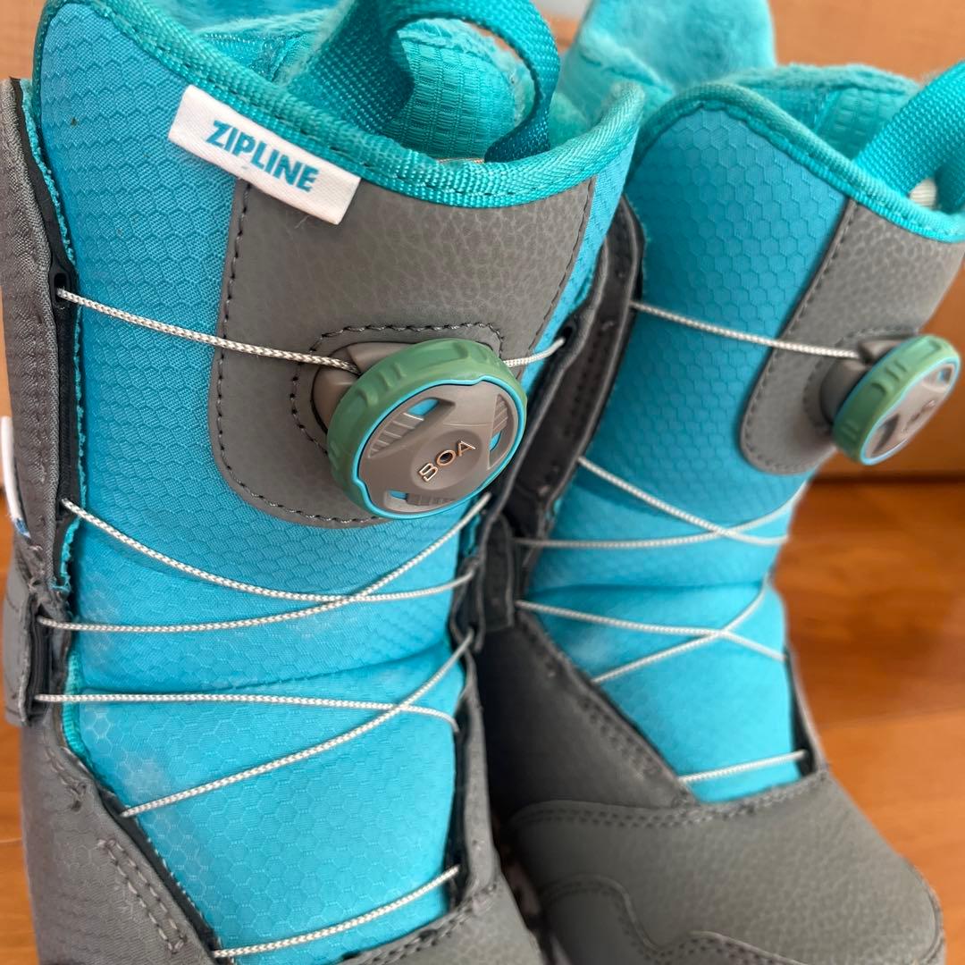 BURTON KIDS ZIPLINE 22.0cm バートン　スノーブーツ