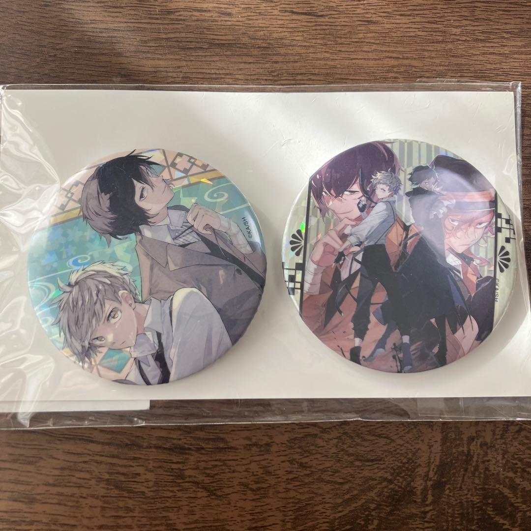 文豪ストレイドッグス ホログラム缶バッジセット C103 文スト - メルカリ