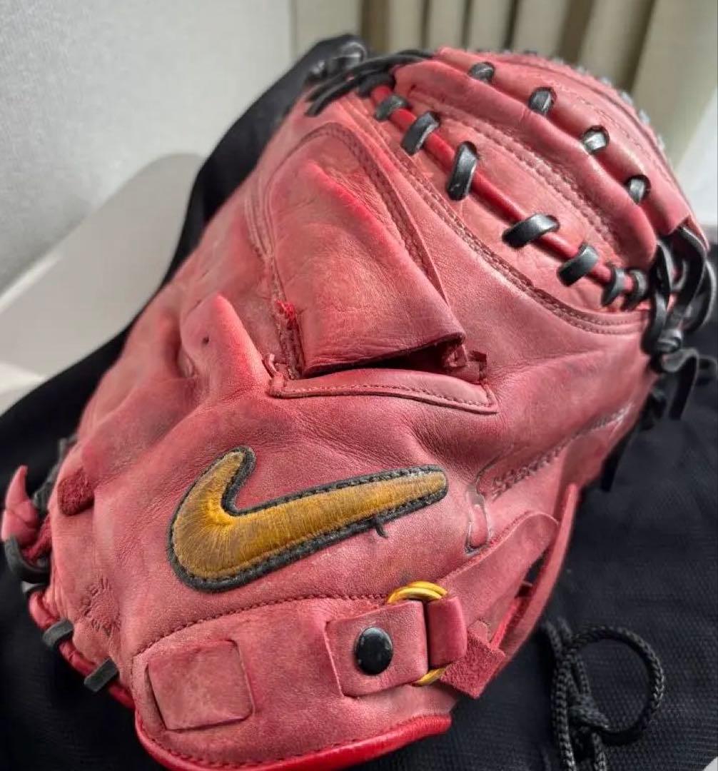 城島モデルキャッチャーミット NIKE（ナイキ） 城島健司のシグネチャープロモデル 成人用軟式