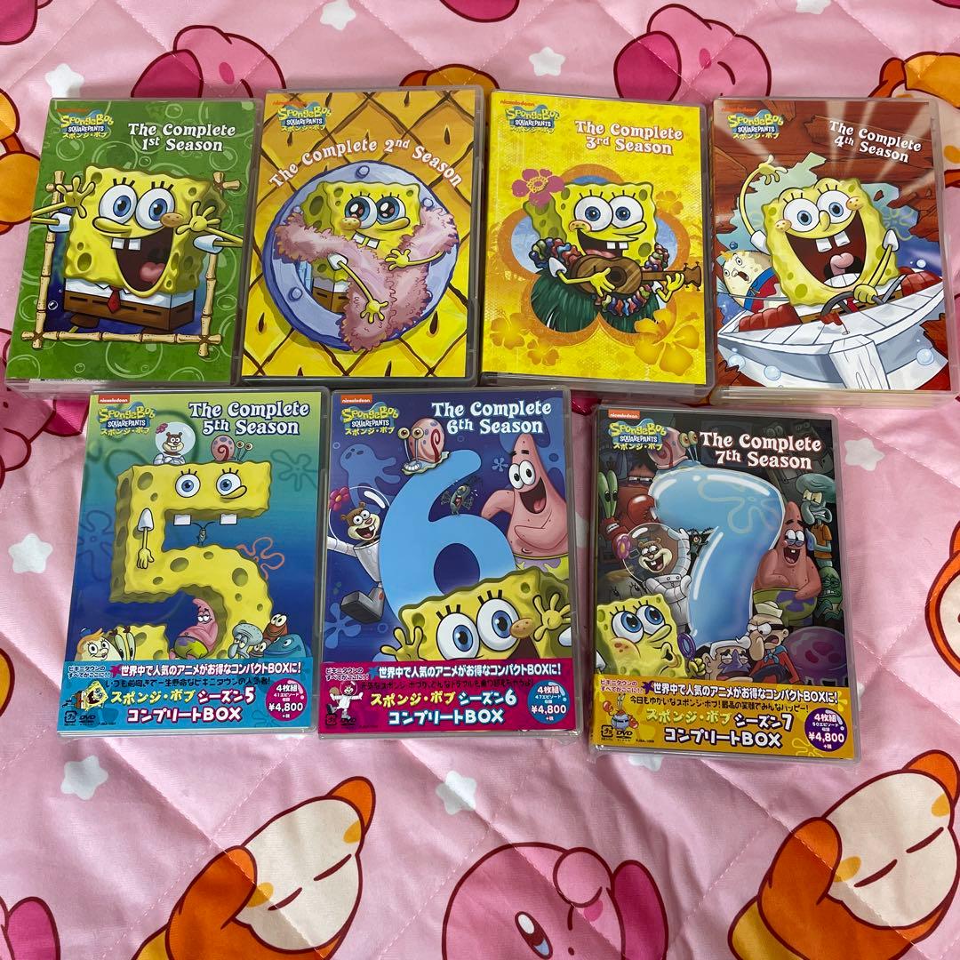 スポンジボブ DVDコンプリートBOX シーズン1〜7セット - メルカリ