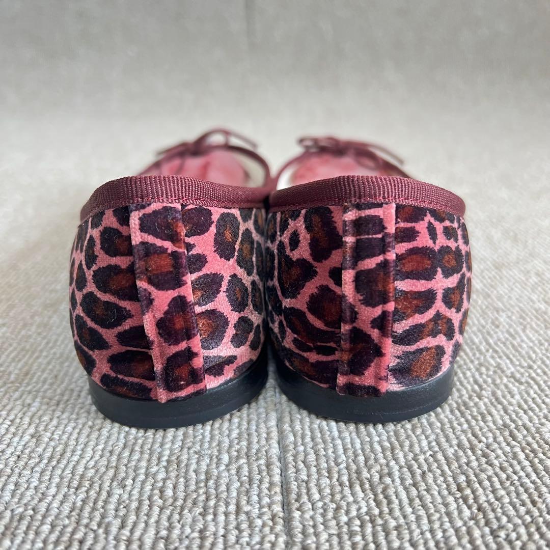 新品・未使用品✨レペット Repetto レオパード柄 バレエシューズ 37.5