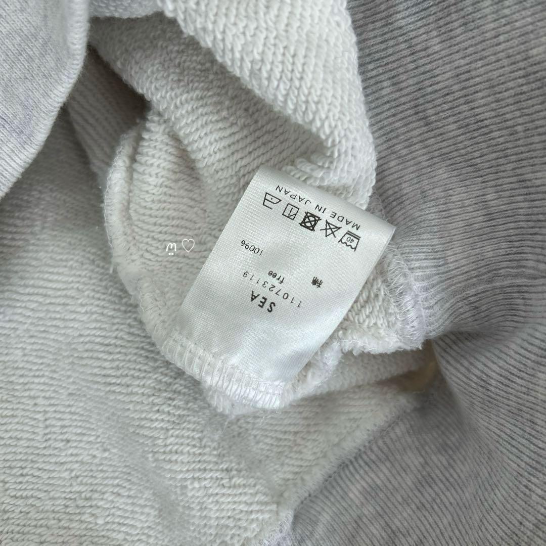 SEAシー フーディスウエットシャツ“THE SEAVALLEY TIME F