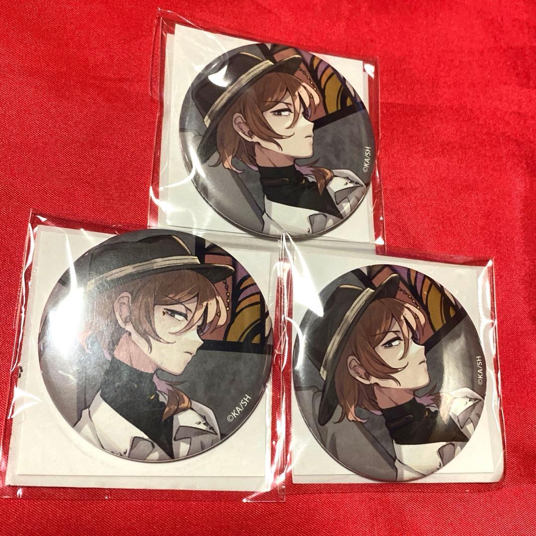 文豪ストレイドッグス 春河35イラスト 缶バッジ 中原中也 - メルカリ