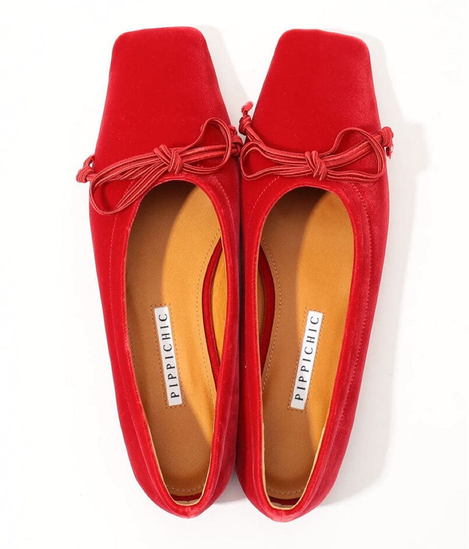 【新品】PIPPICHIC フラットシューズ　37.5 size item9a61d720e44a11ef95a50242ac