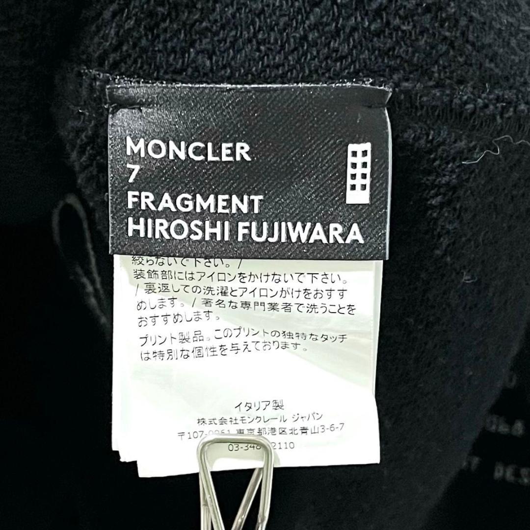 MONCLER × fragment design スウェット ブラック L - メルカリ