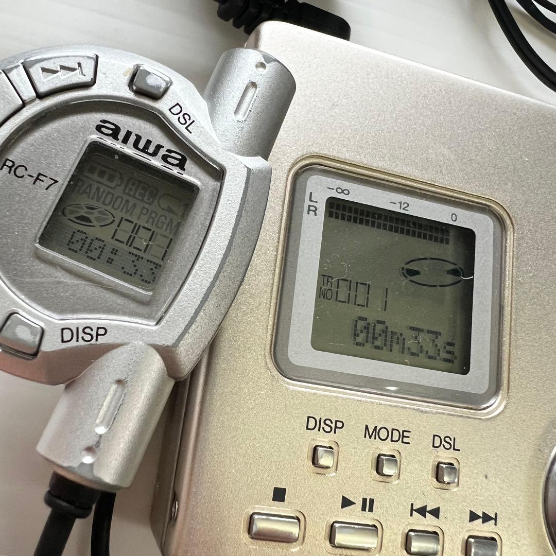 aiwa ポータブルMDプレーヤー AM-HX3 - ポータブルプレーヤー