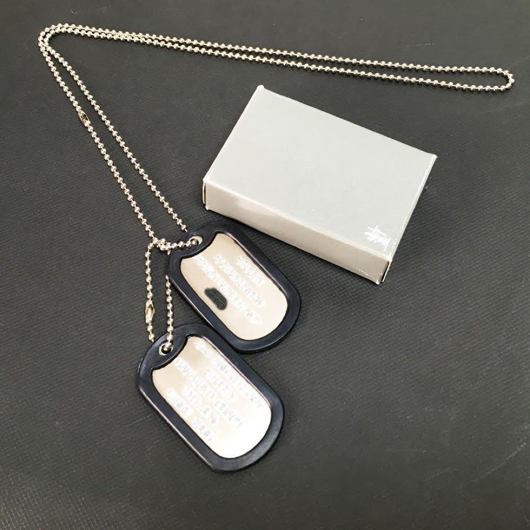 未使用 1996 Stussy 原宿チャプト 2周年記念ドッグタグ - メルカリ