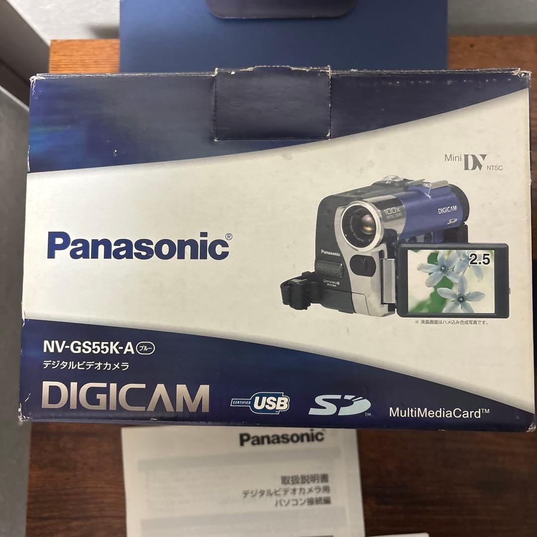Panasonic NV-GS55K-A MiniDV ジャンク品 ビデオカメラ - メルカリ
