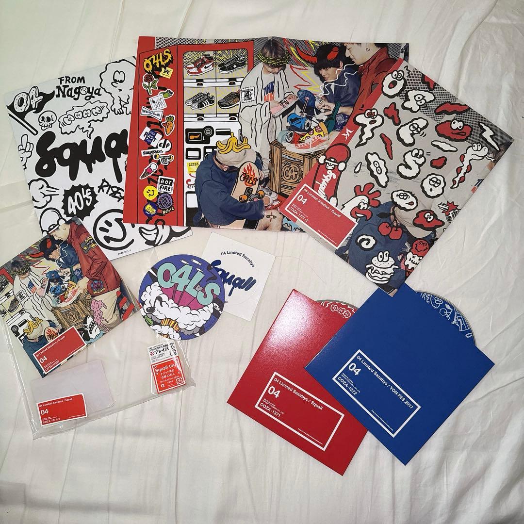 04 Limited Sazabys フォーリミ CD スコール 初回限定盤 - メルカリ