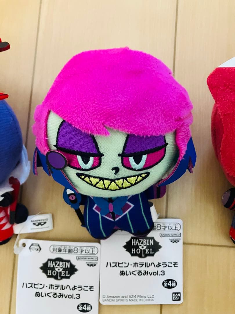 ハズビンホテル ぬいぐるみ ちびぐるみ ナムコ限定 vol3コンプリート